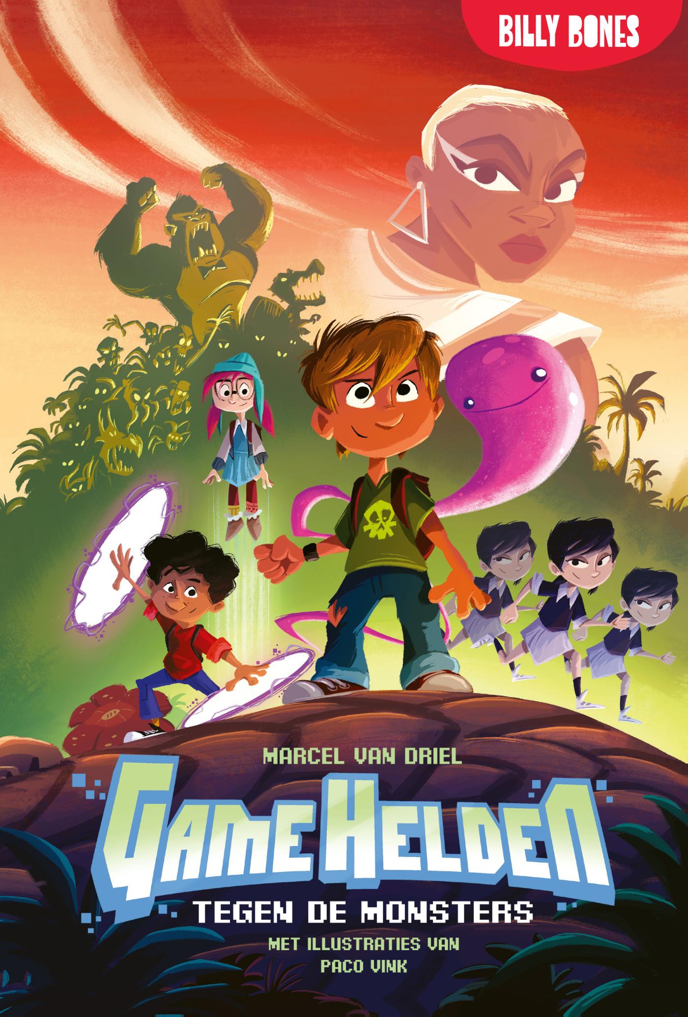Omslag van Game Helden tegen de monsters