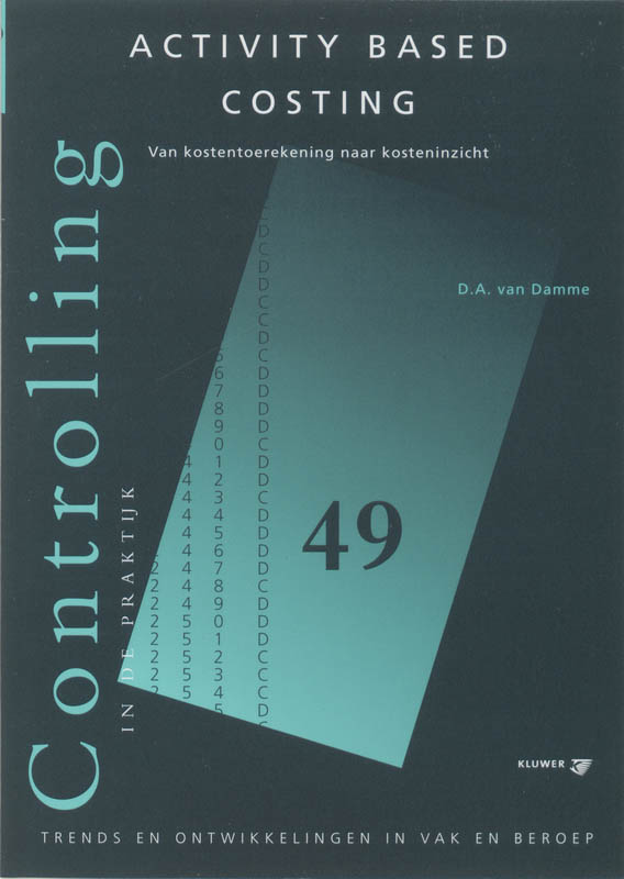 Omslag van Activity based costing