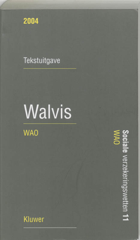 Omslag van WAO 2004