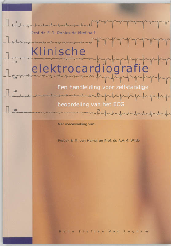 Omslag van Klinische elektrocardiografie