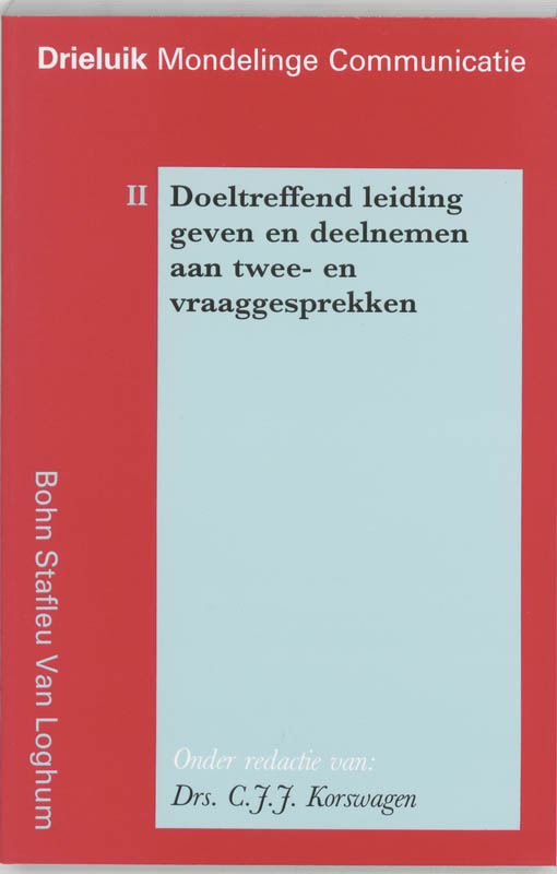 Omslag van Drieluik mondelinge communicatie ii