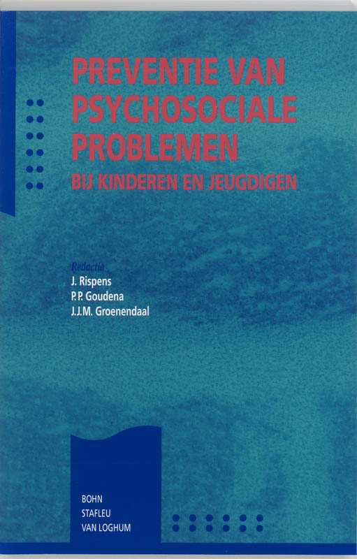 Omslag van Preventie van psychosociale problemen bij kinderen en jeugdigen