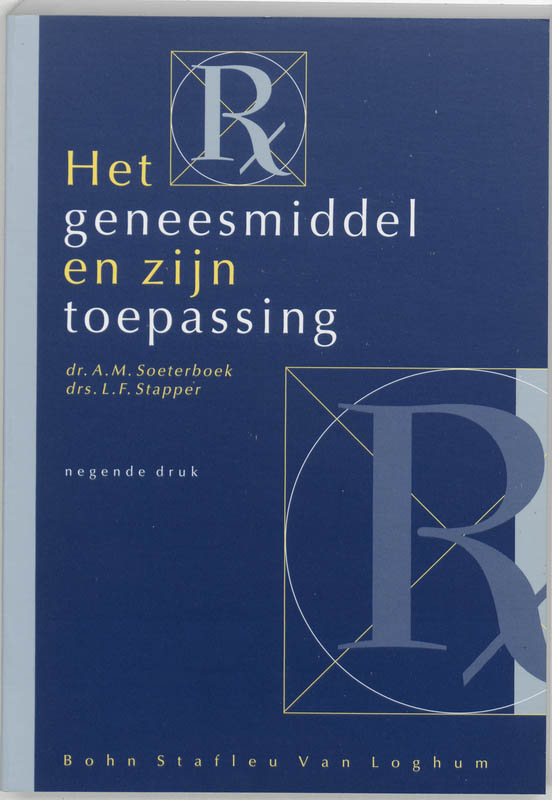 Omslag van Het geneesmiddel en zijn toepassing