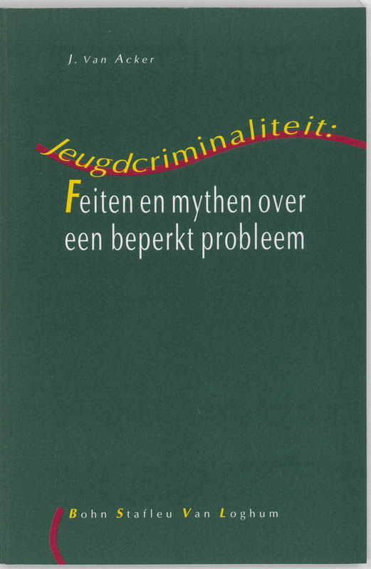 Omslag van Jeugdcriminaliteit