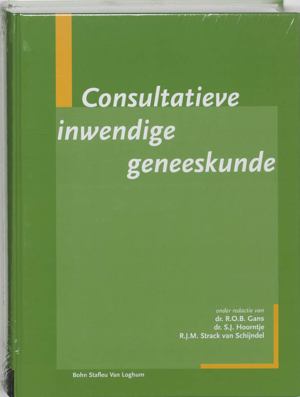 Omslag van Consultatieve inwendige geneeskunde