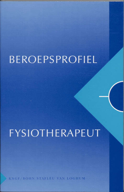Omslag van Beroepsprofiel fysiotherapeut