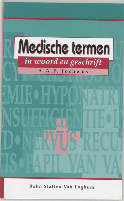 Omslag van Medische termen in woord en geschrift