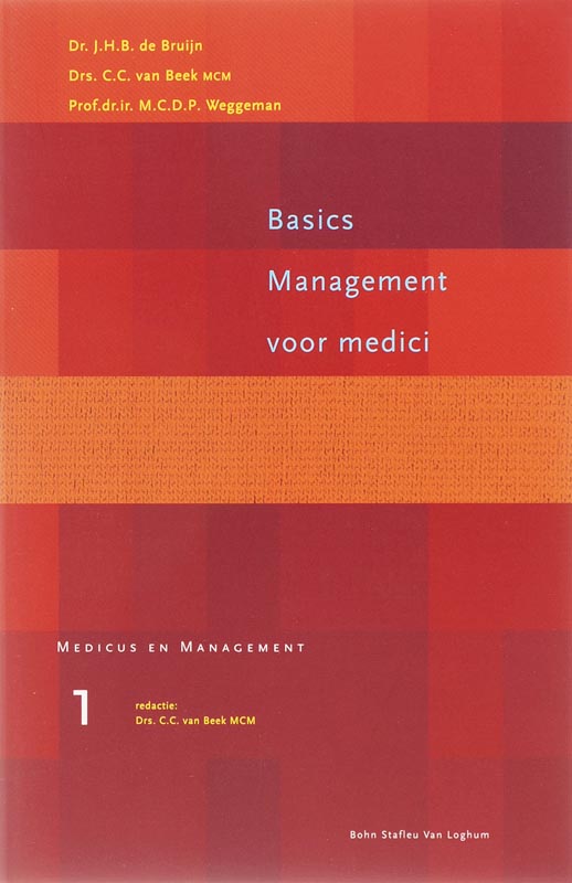 Omslag van Basics Management voor medici