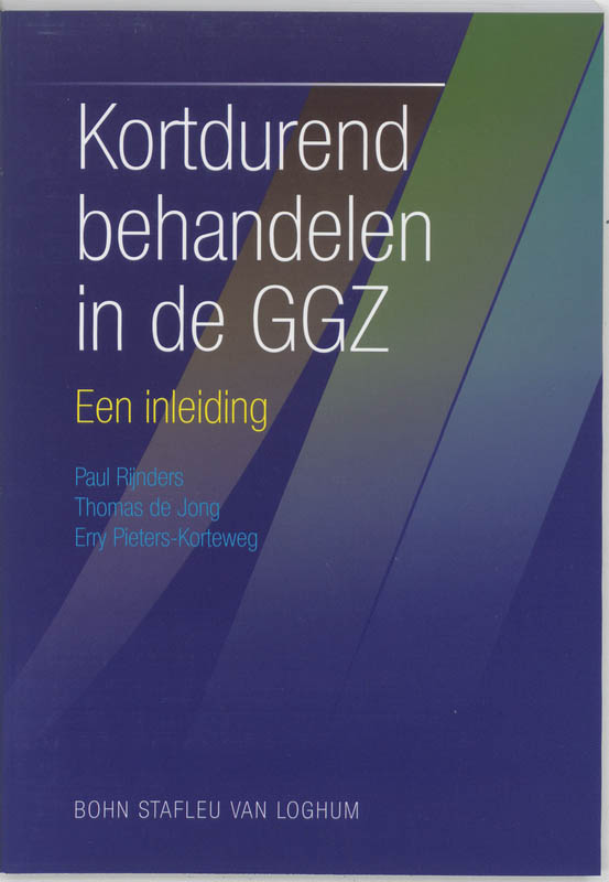 Omslag van Kortdurend behandelen in de GGZ