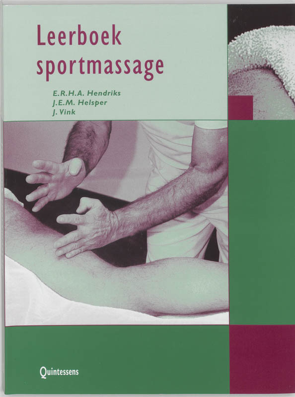 Omslag van Leerboek sportmassage