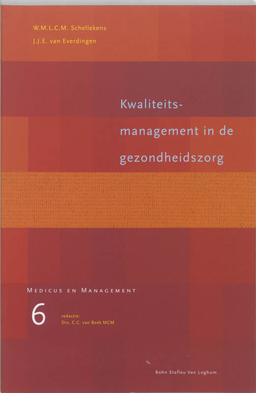Omslag van Kwaliteitsmanagement in de gezondheidszorg