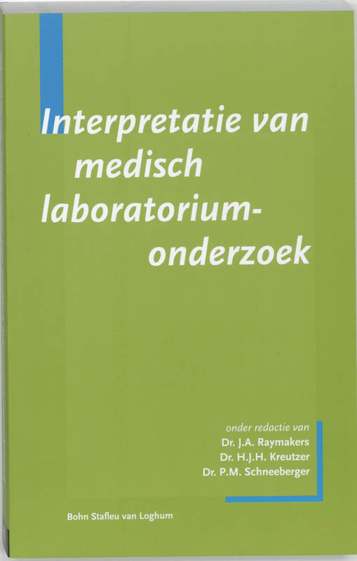 Omslag van Interpretatie van medisch laboratoriumonderzoek