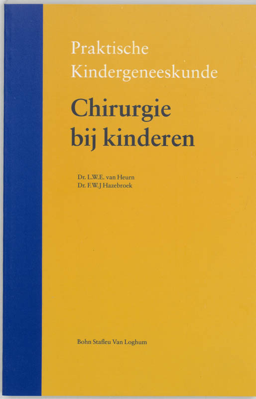 Omslag van Chirurgie bij kinderen