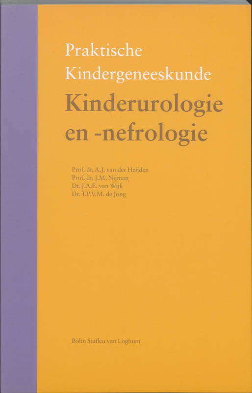 Omslag van Kinderurologie en - nefrologie