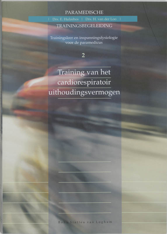 Omslag van Training van het cardiorespiratoir uithoudingsvermogen