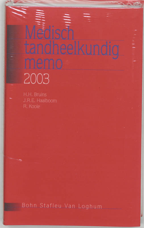Omslag van 2003