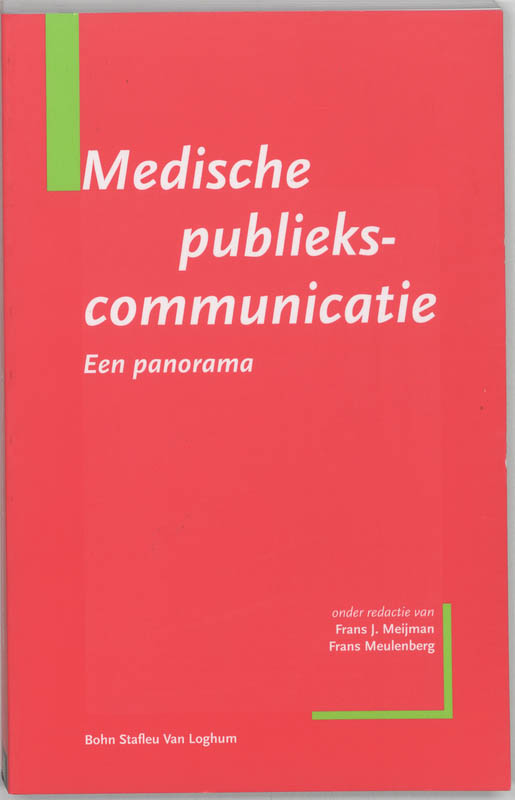Omslag van Medische publiekscommunicatie