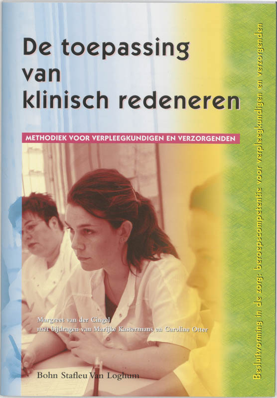 Omslag van De toepassing van klinisch redeneren