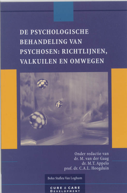 Omslag van De psychologische behandeling van psychosen