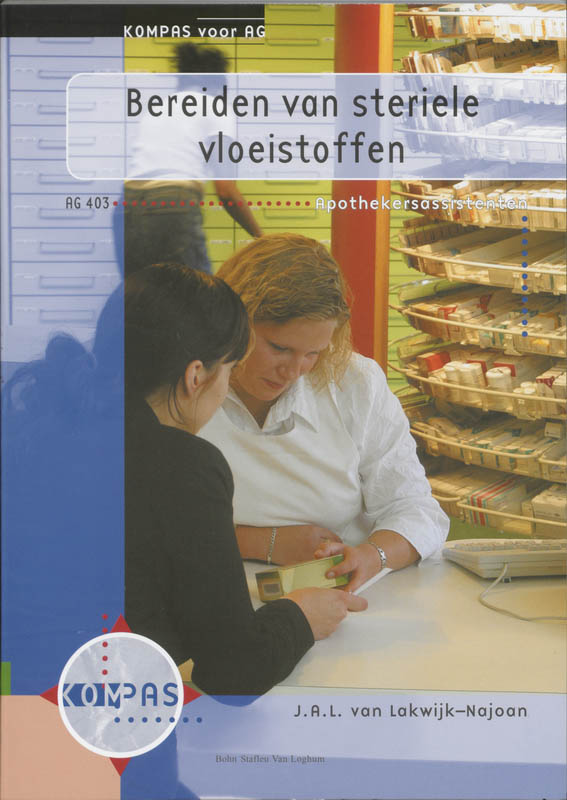 Omslag van Bereiden van steriele vloeistoffen