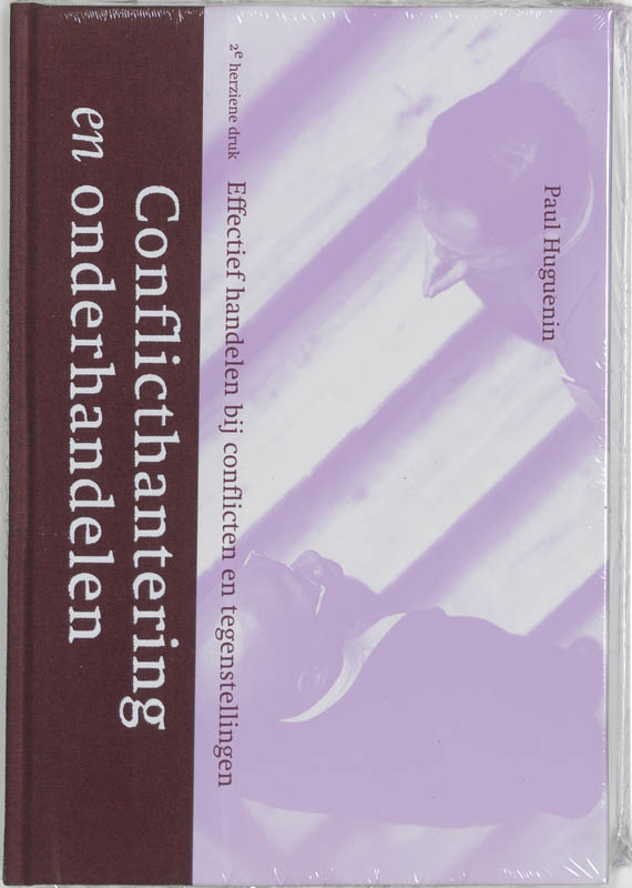 Omslag van Conflicthantering en onderhandelen