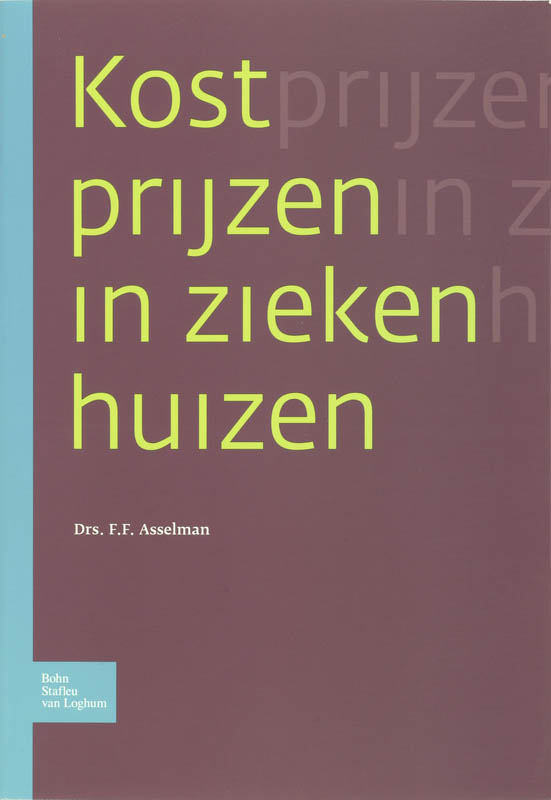 Omslag van Kostprijzen in ziekenhuizen