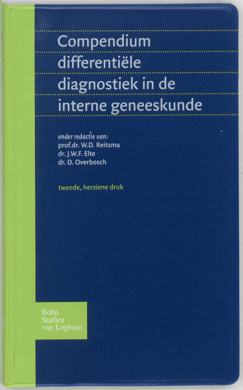 Omslag van Compendium differentiële diagnostiek in interne geneeskunde
