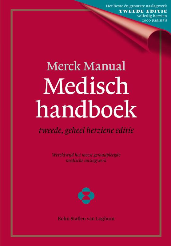 Omslag van Merck Manual Medisch handboek