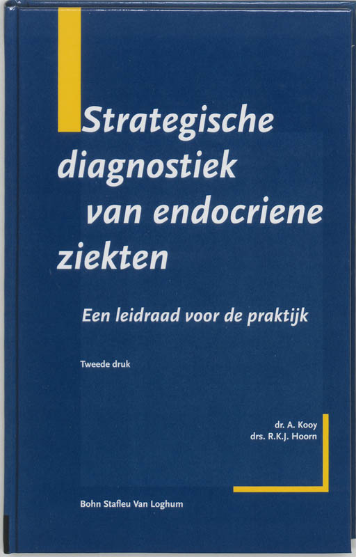 Omslag van Strategische diagnostiek van endocriene ziekten