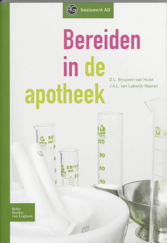 Omslag van Bereiden in de apotheek