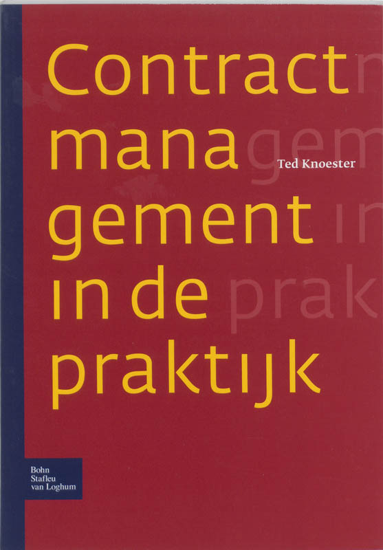 Omslag van Contractmanagement in de praktijk
