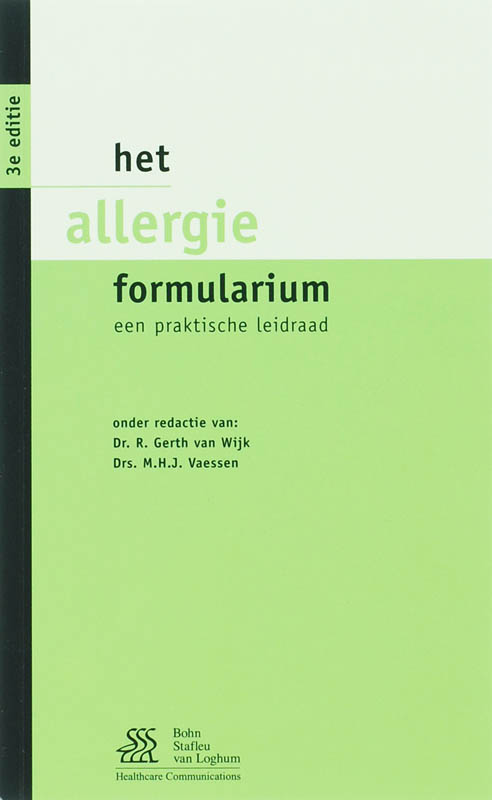 Omslag van Het allergie formularium