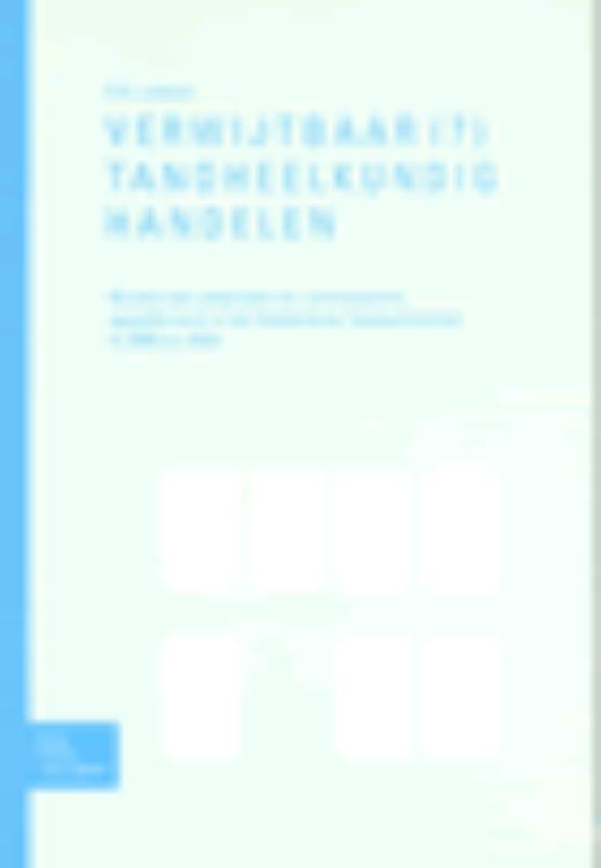Omslag van Tandheelkundig handelen