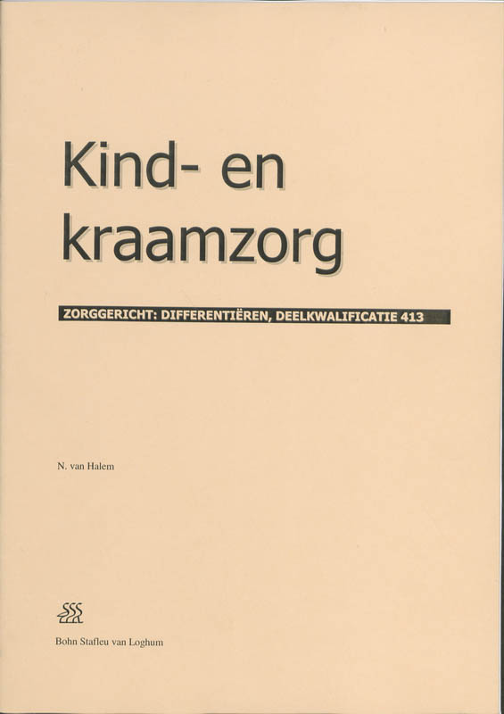 Omslag van Kind- en kraamzorg