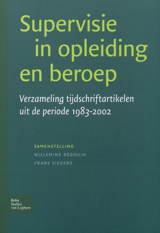 Omslag van Supervisie in opleiding en beroep