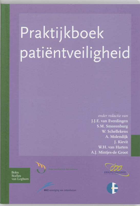 Omslag van Praktijkboek patientveiligheid