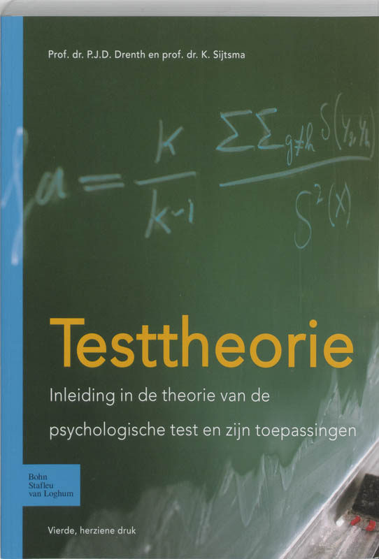 Omslag van Testtheorie