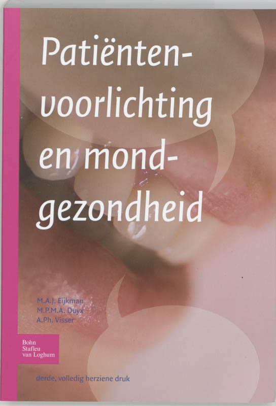 Omslag van Patiëntenvoorlichting en mondgezondheid