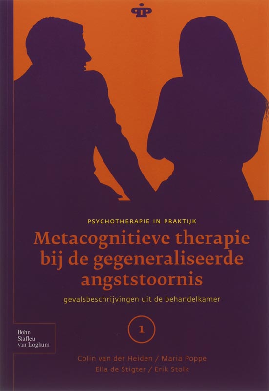 Omslag van Metacognitieve therapie bij de gegeneraliseerde angststoornis