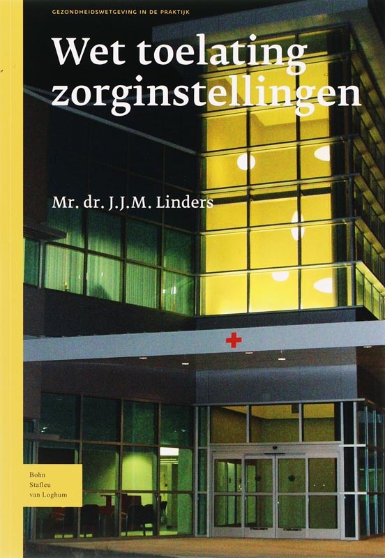 Omslag van Wet toelating zorginstellingen