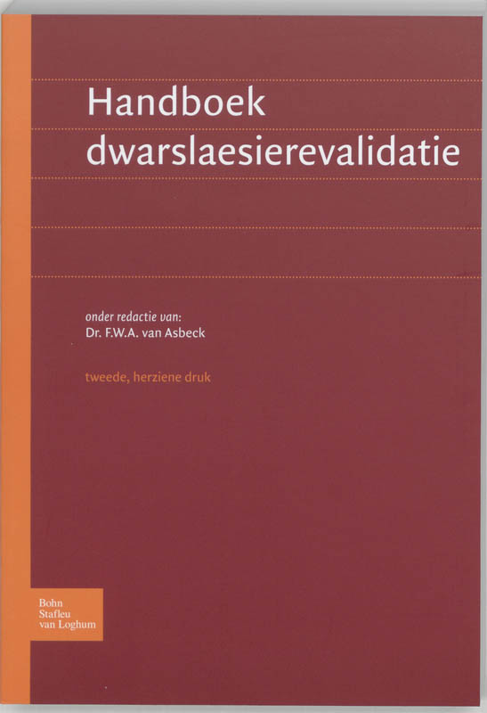 Omslag van Handboek dwarslaesierevalidatie