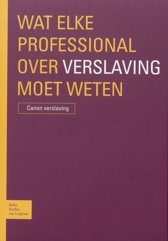 Omslag van Wat elke professional over verslaving moet weten