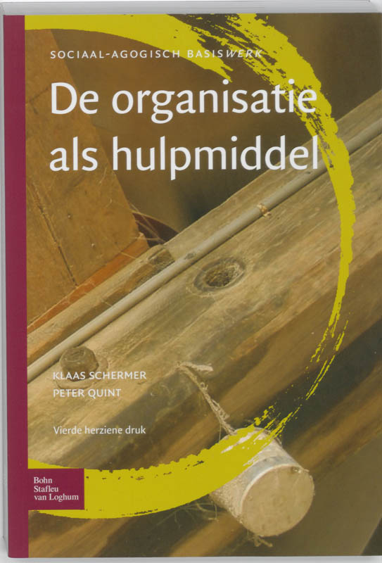 Omslag van De organisatie als hulpmiddel