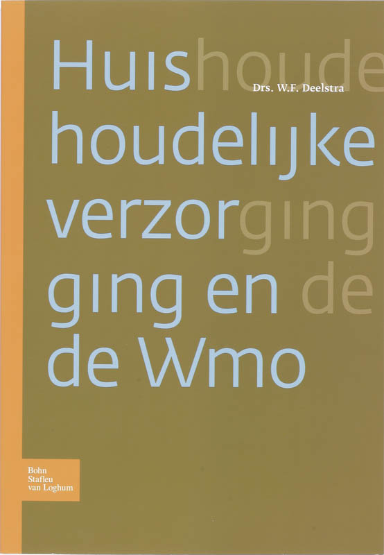 Omslag van Huishoudelijke verzorging en de WMO
