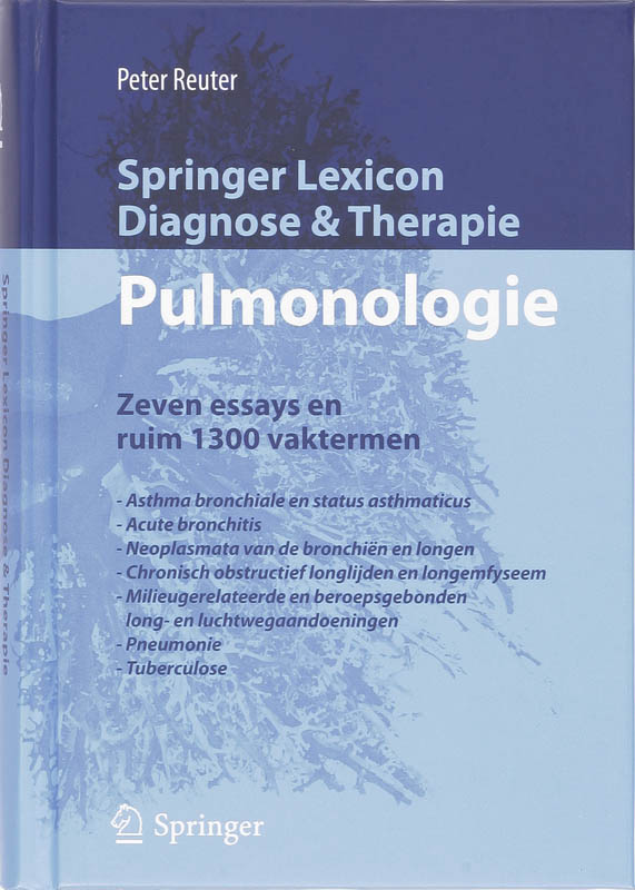 Omslag van Springer Lexicon Diagnose & Therapie Pulmonologie