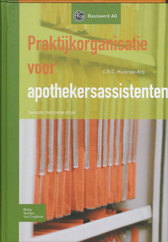 Omslag van Praktijkorganisatie voor apothekersassistenten