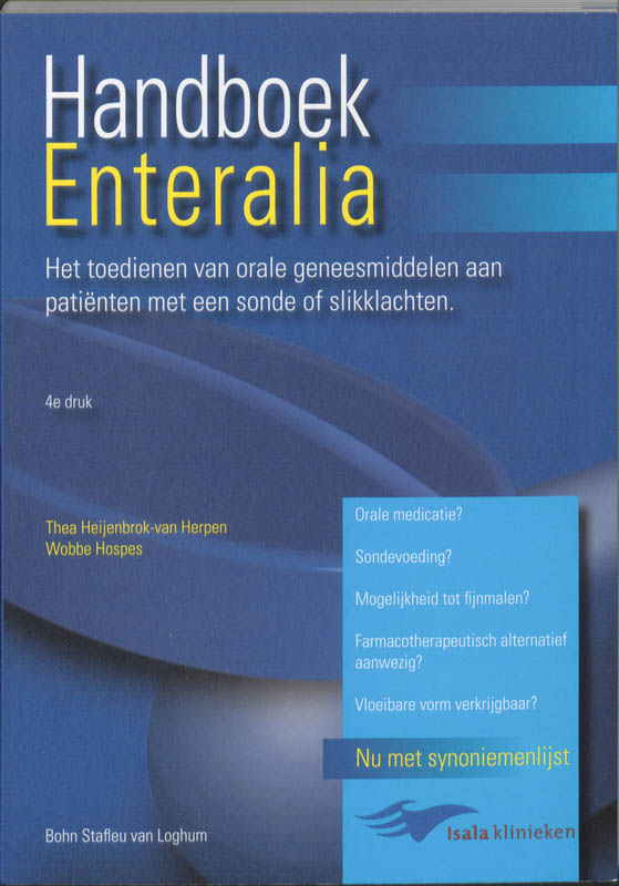 Omslag van Handboek enteralia