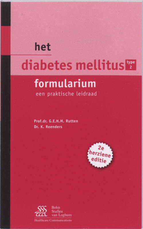 Omslag van Diabetes mellitus formularium