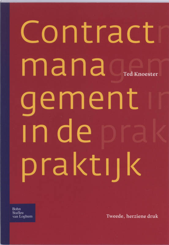 Omslag van Contractmanagement in de praktijk