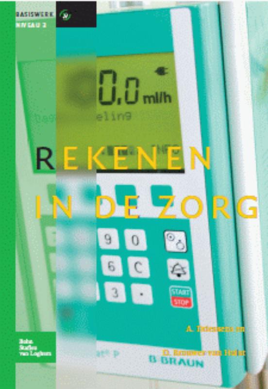 Omslag van Rekenen in de zorg voor niveau 3-4